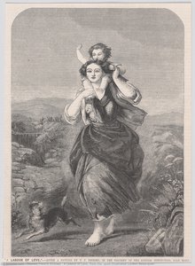 A Labour Of Love, From The "illustrated London News" — Sir Thomas Francis Dicksee