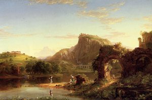 L'allegro (noto Anche Come Tramonto Italiano) — Thomas Cole