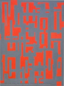 Untitled (red And Gray) — Ad Reinhardt