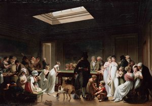 Game Of Billiards — Ludwik Leopold Boilly