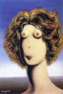 El Viol — René Magritte