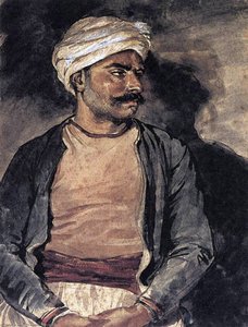 A Turk (mustapha) — Teodor Gericault