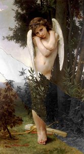 Cupidon (auch Bekannt Als Amor) — William-adolphe Bouguereau
