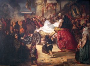 Young Witch Who Is Led To The Stake — Anselm Feuerbach