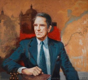 Sir Michael Thompson, Vice Chancellor — Tom Wood
