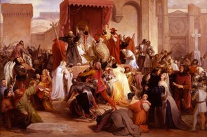 Papa Urbano Ii Predicando La Prima Crociata Nella Piazza Di Clermont — Francesco Hayez
