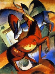 Cavallo E Asino — Franz Marc