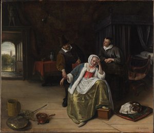 The Lovesick Maiden — Jan Steen