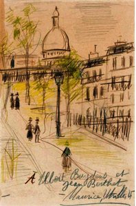 Le Sacré-coeur De Montmartre — Maurice Utrillo