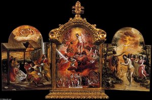 The Modena Triptych (front Panels) — El Greco