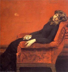 Studený Otrok, Štúdium Mladého Dievčaťa — Vilhelm Merritt Čes