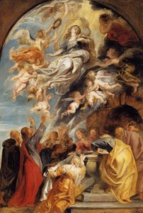 Jomfru Marias Opptak Til Himmelen — Peter Paul Rubens