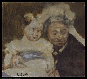 Queen Victoria And Her Great-grandson — Walter Richard Sickert
