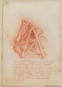 Kodex Madrid Ii, F.154v — Leonardo Da Vinci