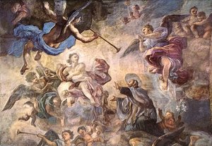 Saint Cajetan Appeasing Divine Anger — Francesco Solimena