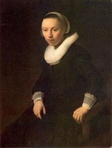 Ženska V Klopi — Rembrandt