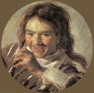 Niño Con Una Flauta (oído) — Frans Hals I
