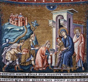 Apse: 4. Adoration Of The Kings — Pietro Cavallini
