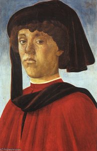 Retrato De Un Joven — Sandro Botticelli