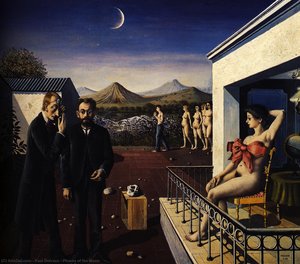 Phasen Des Mondes — Paul Delvaux