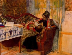 Karin And Brita — Carl Larsson