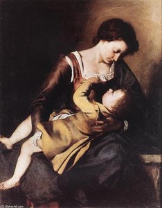Madonna — Orazio Gentileschi