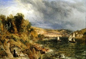 Dartmouth From St. Petrox Churchyard — Henry Thomas Dawson