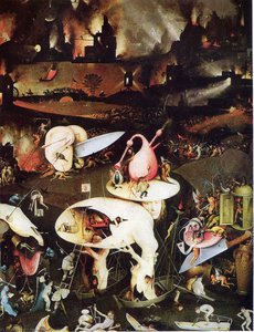 O Jardim Das Delícias Terrenas (detalhe) — Hieronymus Bosch