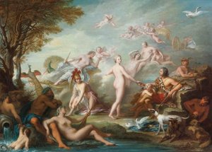 Judgment Of Paris — Marc Nattier