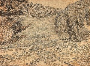 Nouveaux Gazon Tondus Avec Arbre Pleureur — Vincent Willem Van Gogh