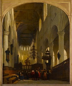 The Pieterskerk In Leiden — Johannes Bosboom