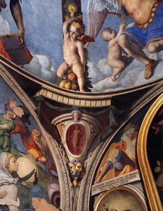Gewölbedekoration (detail) — Agnolo Bronzino