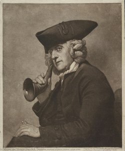 Mezzotint. Portrait Of James Hutton (1715-1795) — Richard Cosway