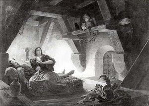 Unexpected Friends , (painting) — Emanuel Gottlieb Leutze