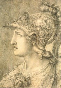 Head Of Minerva — Giulio Clovio