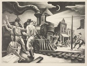 Jesse James — Thomas Hart Benton