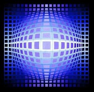 Vega-lila — Victor Vasarely