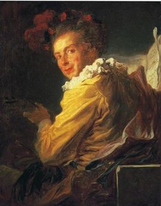 Portrait De Fantasie, Monsieur De La Breteche — Jean-honoré Fragonard