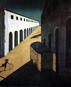 Melancholy And Mystery Of A Street — Giorgio De Chirico