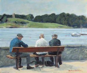 Friendly Chat, Portaferry — Rowland Davidson