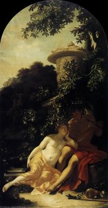 Shepherd Og Shepherdesse — Adriaen Van Der Werff