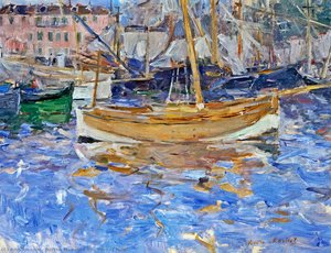 The Port Of Nice — Berthe Morisot