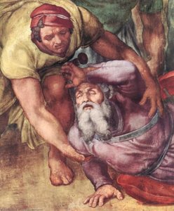 A Conversão De São Paulo (detalhe) — Michelangelo Buonarroti