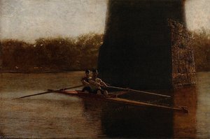 The Pair Oared Shell — Thomas Eakins