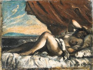 Donna Dorminante - Die Schlafende Frau — Giorgio De Chirico
