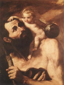 Saint Сhristopher — Jusepe De Ribera