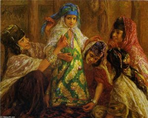 Costume De Fête — Alphonse-étienne Dinet