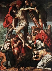 The Descent From The Cross — Jan Sanders Van Hemessen