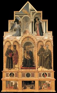 Poliptych St Anthony: Magnificat Dei Creatoris — Piero Della Francesca