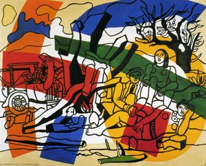 The Outing In The Country — Fernand Léger